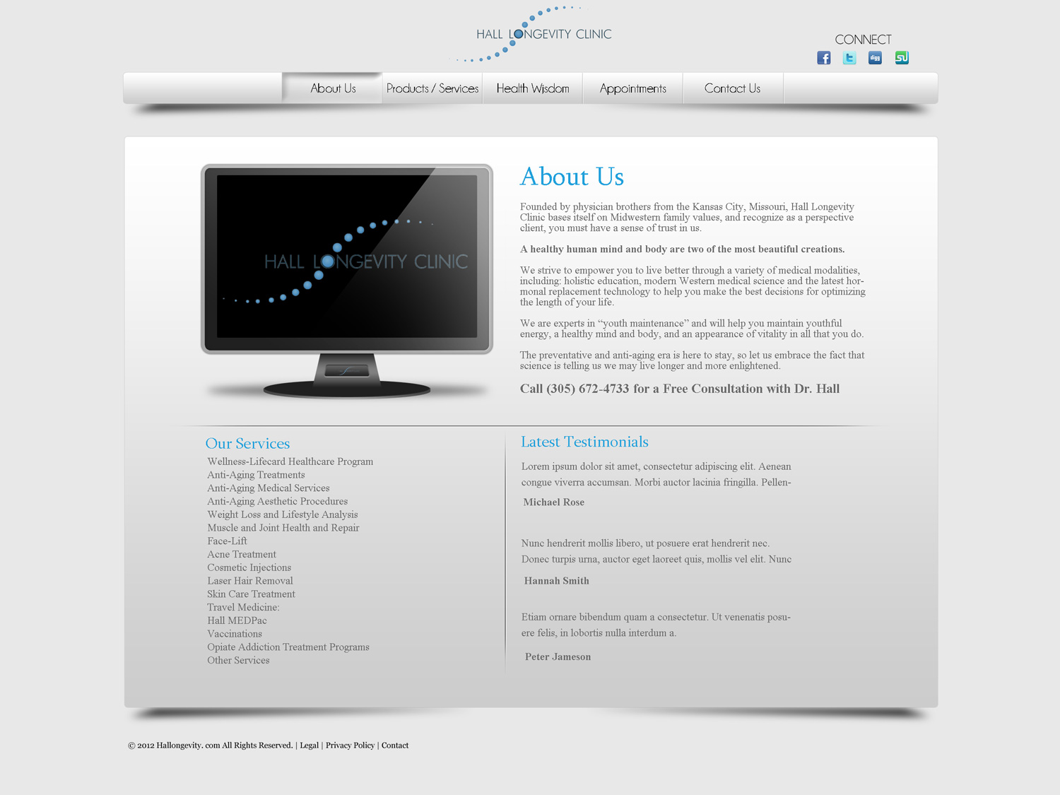 Web Design by Lucas for this project | Design #1202464