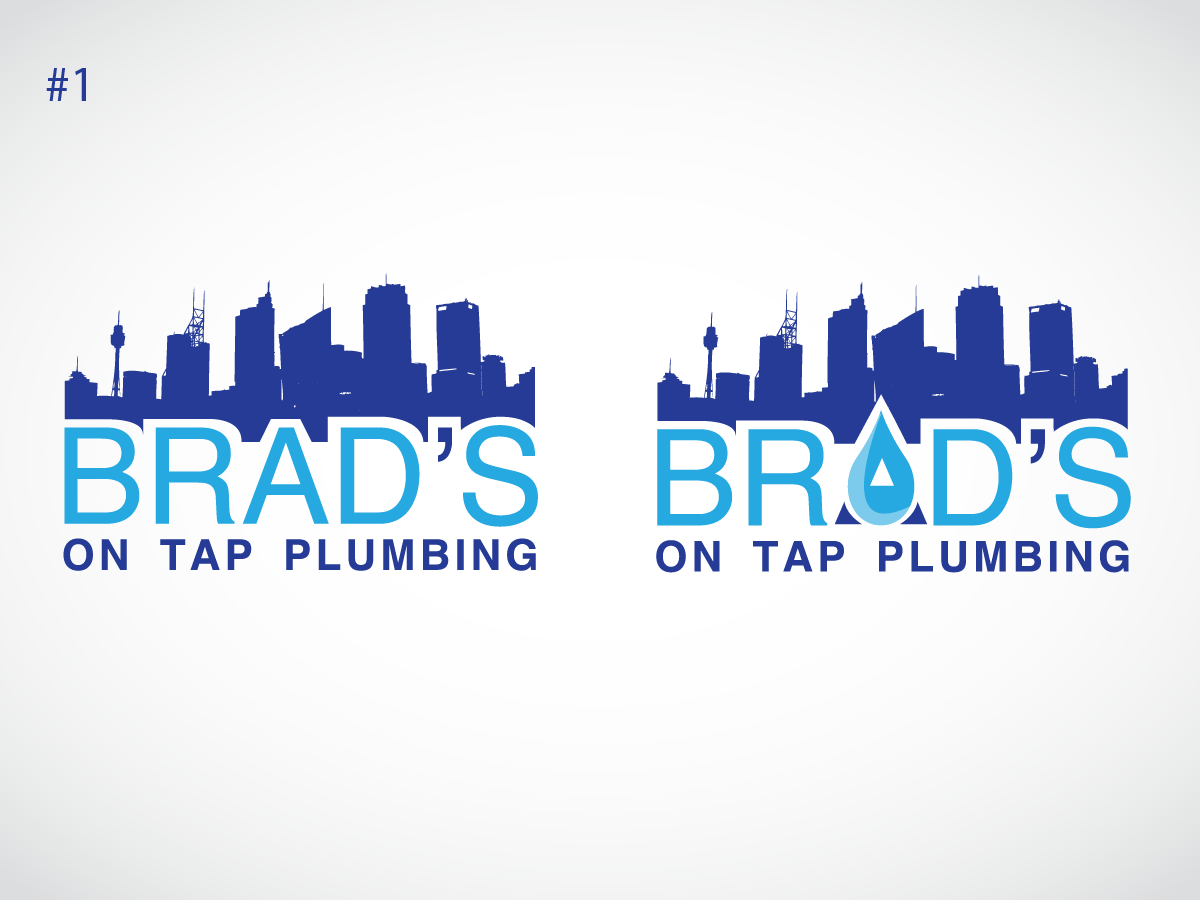 Logo Design by wolf for Brad's On Tap Plumbing | Design #1177057