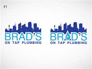 Logo Design by wolf for Brad's On Tap Plumbing | Design: #1177057