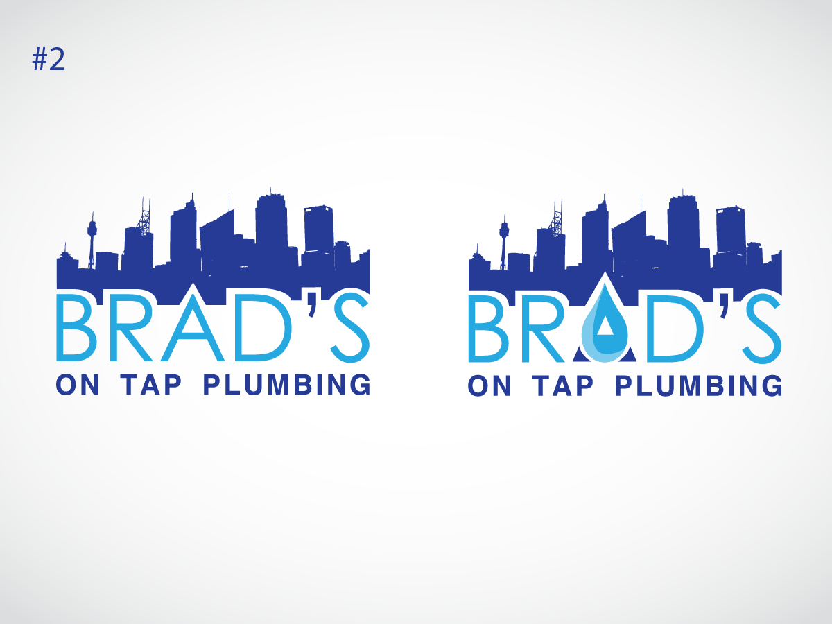 Logo Design by wolf for Brad's On Tap Plumbing | Design #1177061