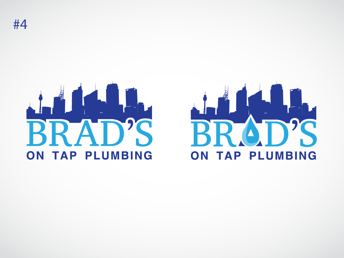 Logo Design by wolf for Brad's On Tap Plumbing | Design #1177091