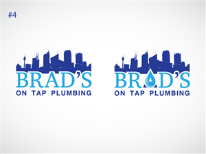 Logo Design by wolf for Brad's On Tap Plumbing | Design: #1177091