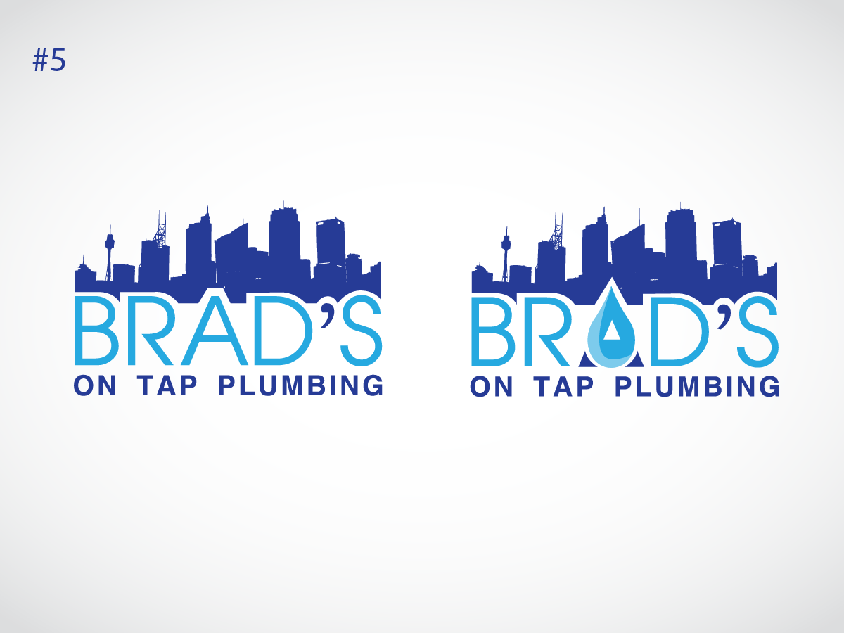 Logo Design by wolf for Brad's On Tap Plumbing | Design #1177094