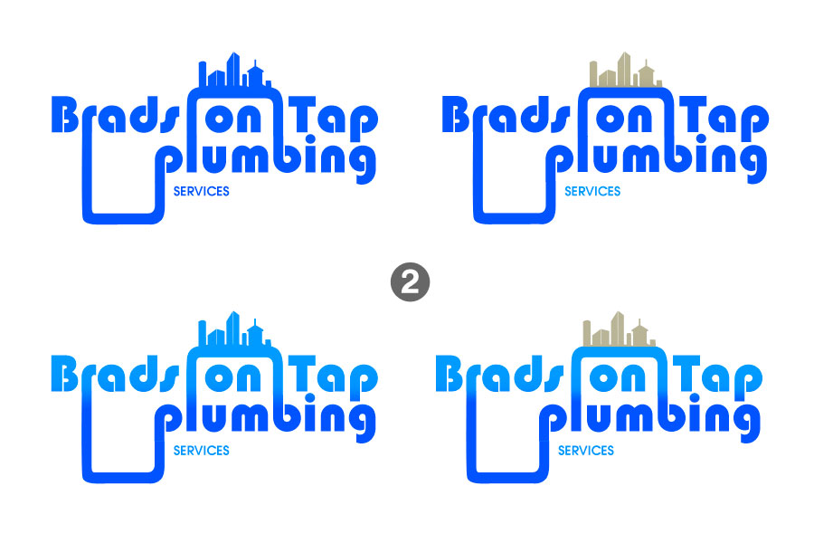 Logo Design by MRF Designs for Brad's On Tap Plumbing | Design #1178519