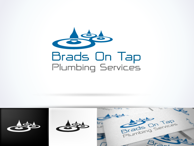Logo Design by Outright Group for Brad's On Tap Plumbing | Design #1165739