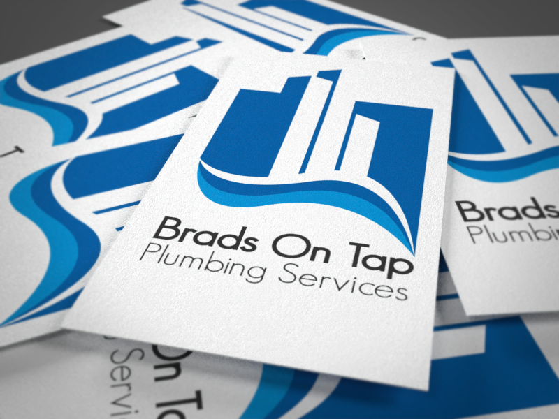 Logo Design by Outright Group for Brad's On Tap Plumbing | Design #1166648