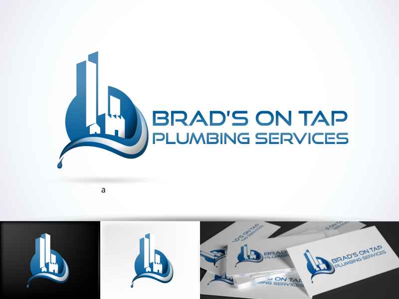 Logo Design by Outright Group for Brad's On Tap Plumbing | Design #1188542