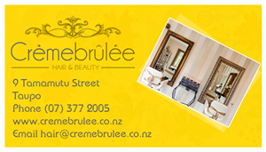 Business Card Design by fahad wajhi for Cremebrulee Hair & Beauty | Design: #4195336