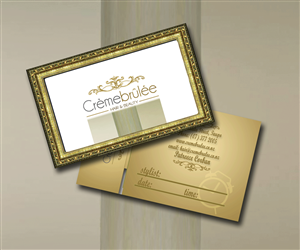 Business Card Design by ioannis1983gr for Cremebrulee Hair & Beauty | Design: #4219527