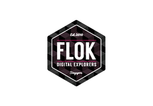 Flok Digital Explorers | Logo Design by ABG