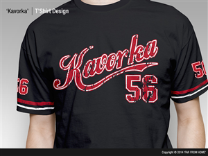 T- SHirt Design (Kavorka Apparel)