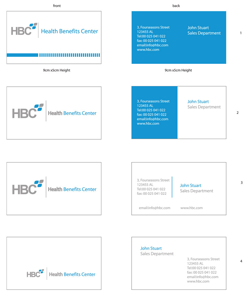 Business Card Design by www.artstudio.gr for HBC | Design #4191901