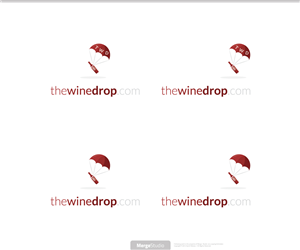 thewinedrop.com | Diseño de Logo por MergeStudio
