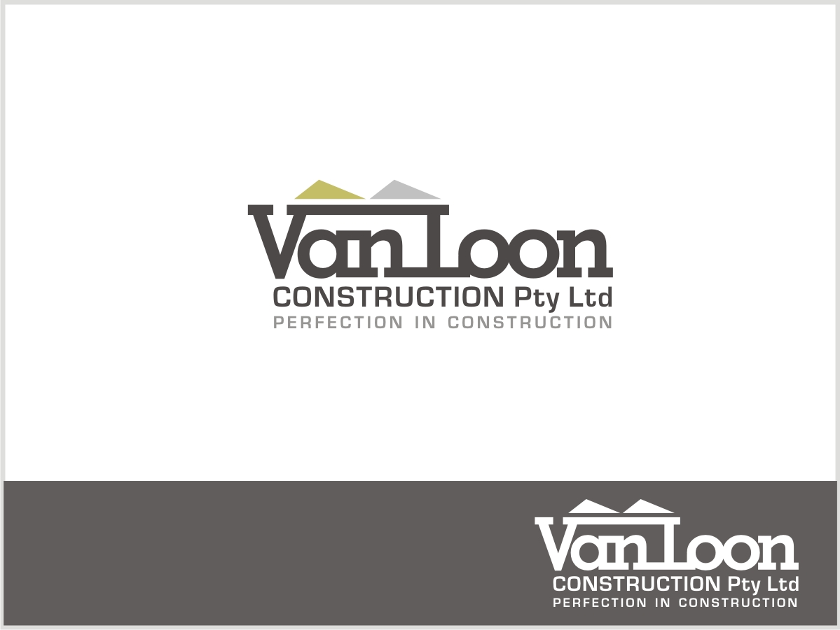 Logo Design by Anton@Lehnz for Van Loon Constructions Pty Ltd | Design #163141