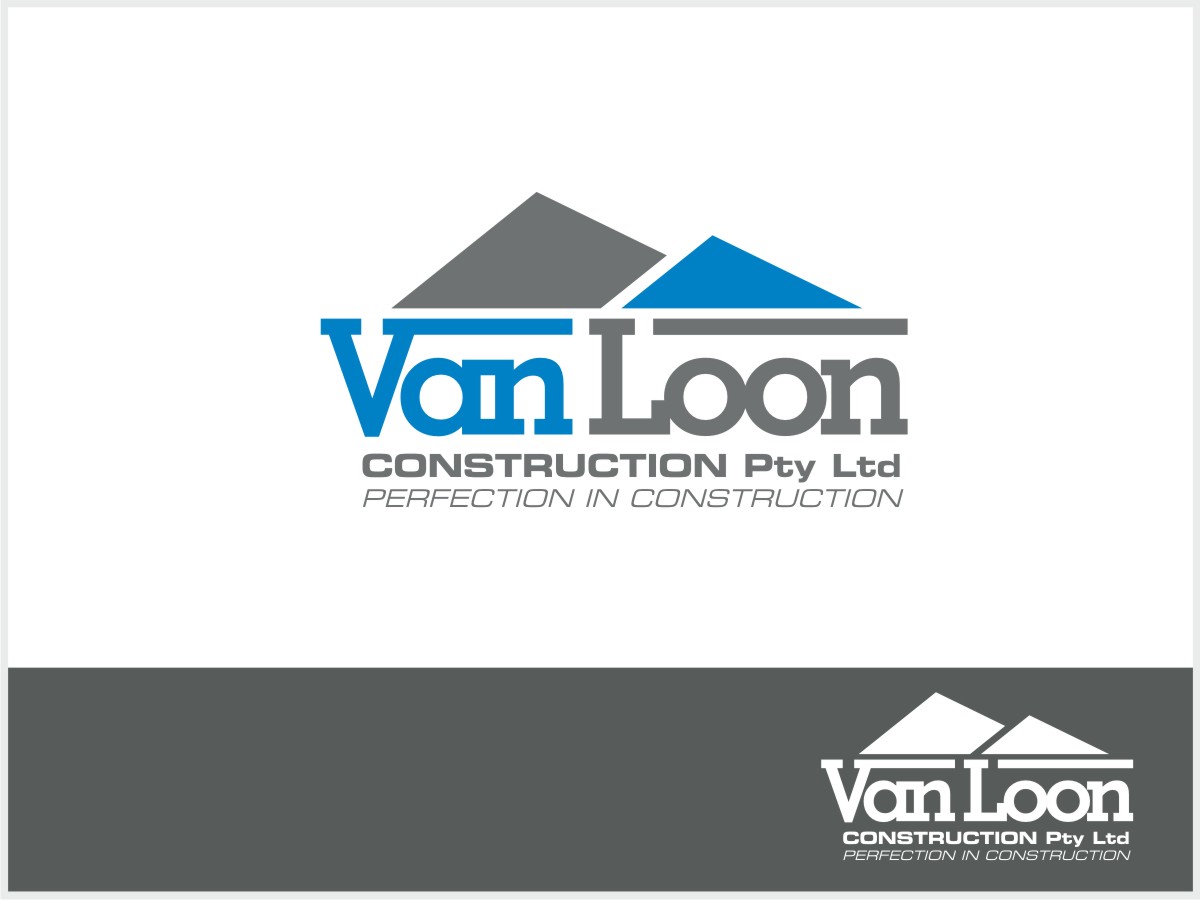 Logo Design by Anton@Lehnz for Van Loon Constructions Pty Ltd | Design #189900