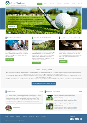 Web Design by pb for this project | Design #4190016