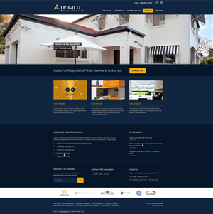 Web Design by aarsita for Trigild | Design #4196693