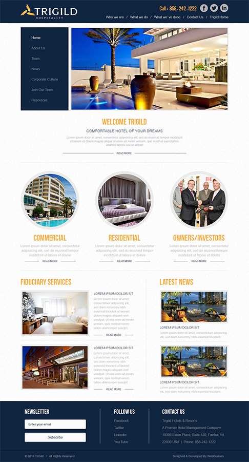 Web Design by TheCodeWire for Trigild | Design #4192123