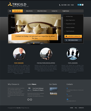 Web Design by themeswarp for Trigild | Design #4183575
