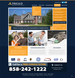Web Design by pb for Trigild | Design: #4180959