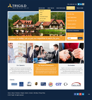 Web Design by pb for Trigild | Design: #4180967