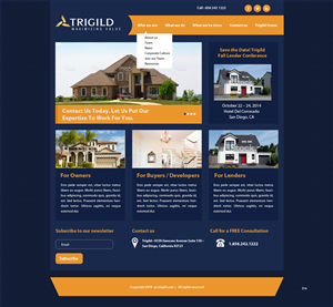 Web Design by pb for Trigild | Design: #4180987