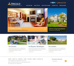 Web Design by pb for Trigild | Design: #4180991