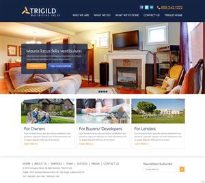 Web Design by pb for Trigild | Design: #4180999