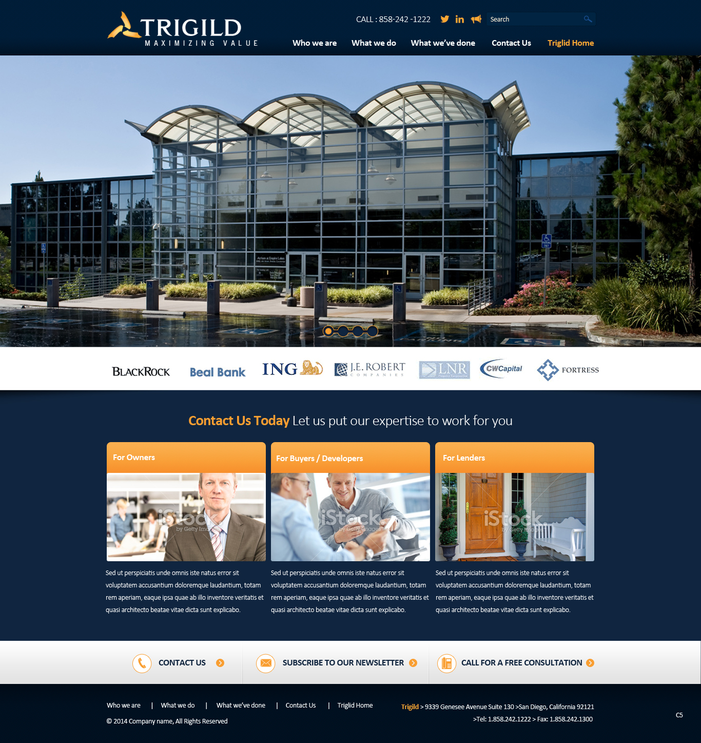Web-Design von pb für Trigild | Design #4190063