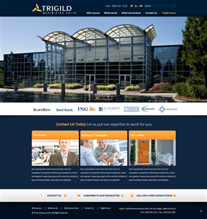 Web Design by pb for Trigild | Design: #4190063