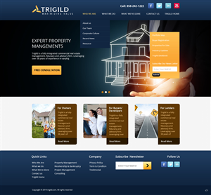 Web Design by pb for Trigild | Design: #4190066