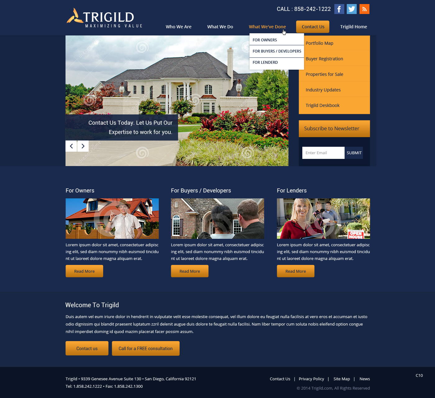 Web-Design von pb für Trigild | Design #4190072