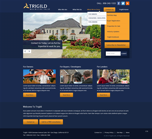 Web Design by pb for Trigild | Design: #4190072