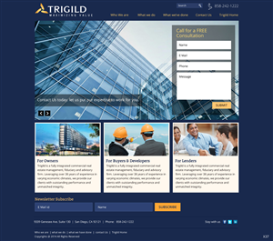 Web Design by pb for Trigild | Design: #4190073