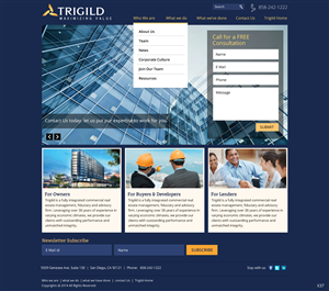 Web Design by pb for Trigild | Design: #4190076