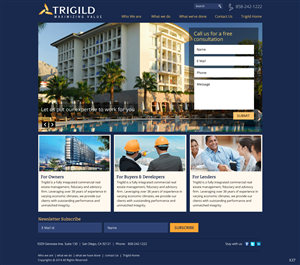 Web Design by pb for Trigild | Design: #4247679