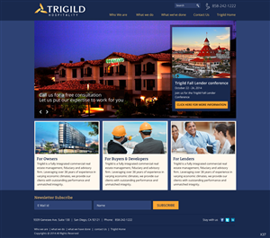 Web Design by pb for Trigild | Design #4277326