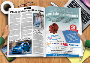 Advertisement Design by Black Stallions Impressive Solutions for CV Hubs & Bearings Ltd | Design #4185990