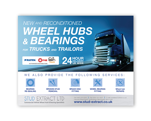 Advertisement Design by RC Agency for CV Hubs & Bearings Ltd | Design: #4232373