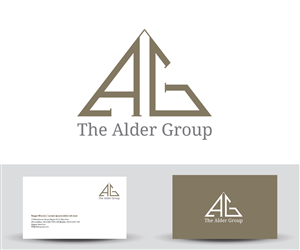 Alder Group company logo | Design Graphique par Christian Champagne