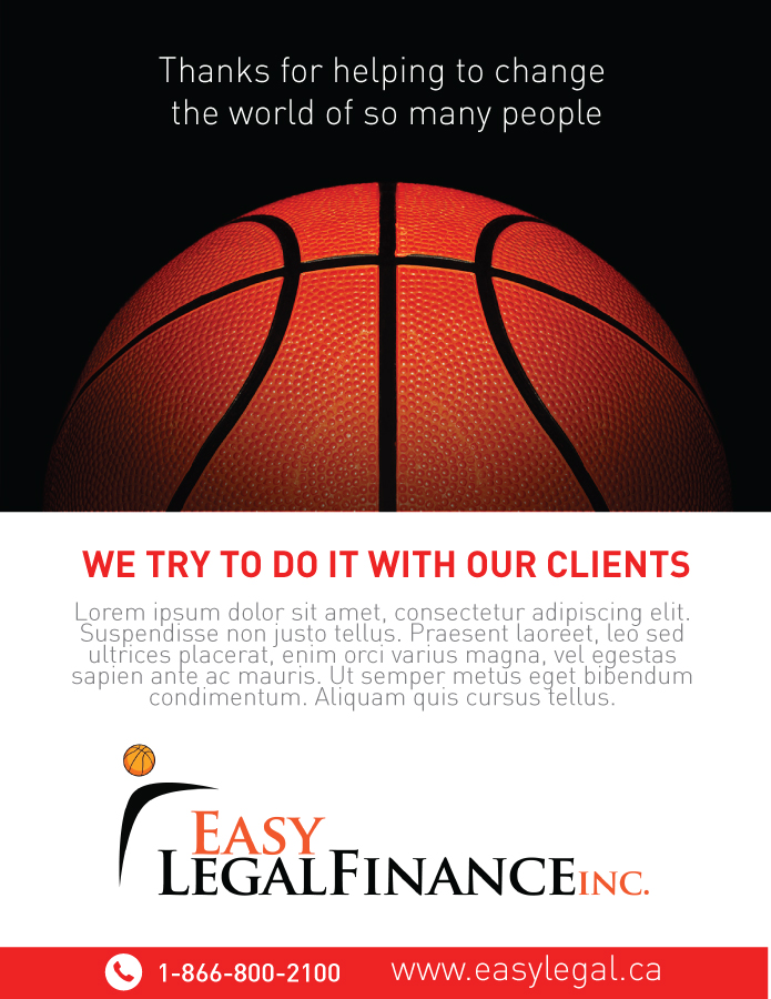 Advertisement Design by JCR for Easy Legal Finance Inc | Design #4181502