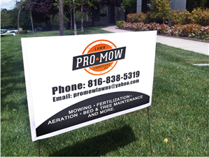 lawn sign 