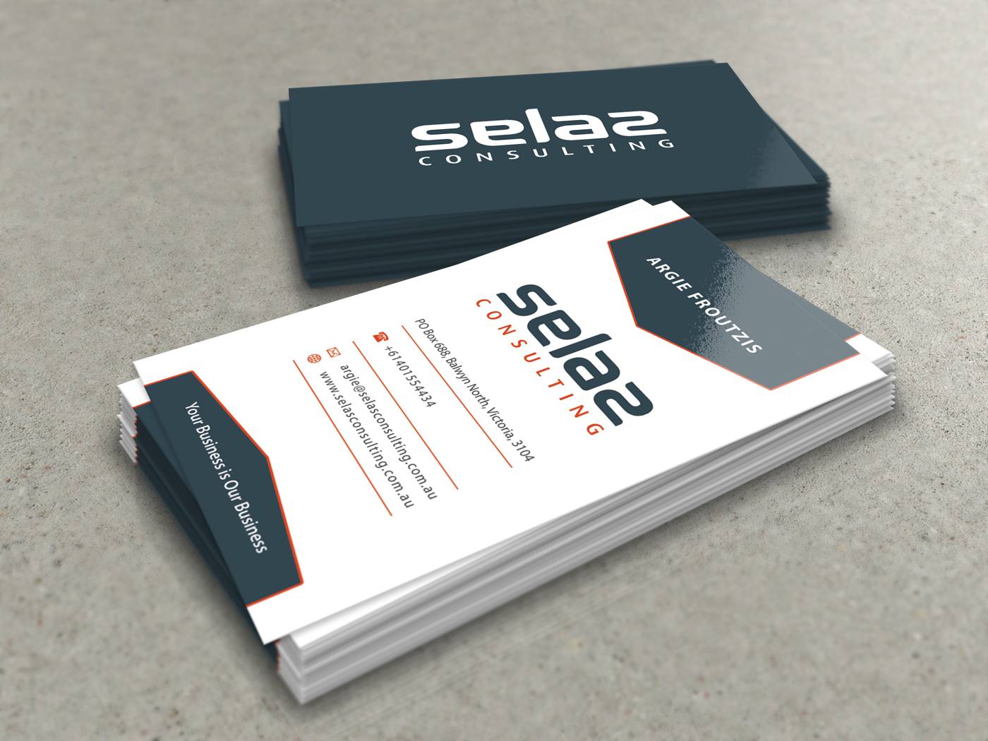 Stationery Design by Mili_Mi for Selas Consulting | Design #4193275
