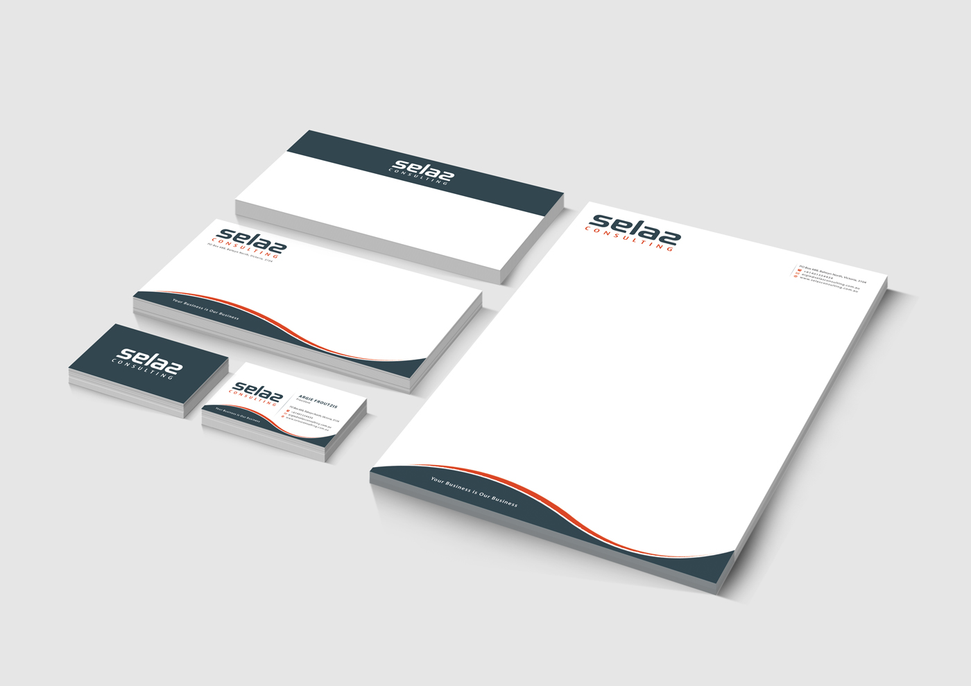 Stationery Design by Mili_Mi for Selas Consulting | Design #4193338