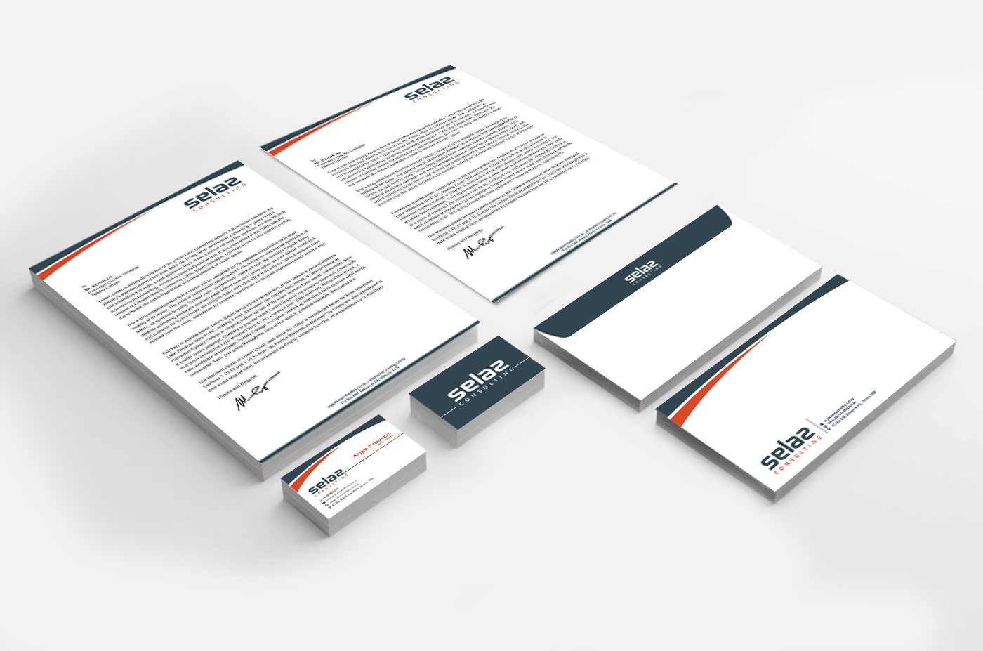 Stationery Design by kousik for Selas Consulting | Design #4179684
