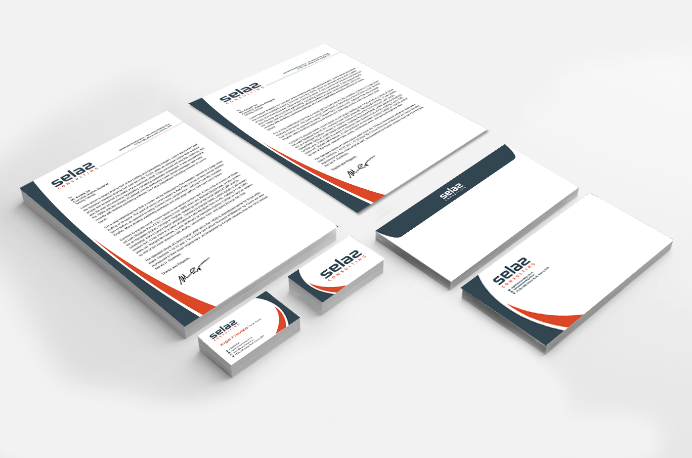 Stationery Design by kousik for Selas Consulting | Design #4180022