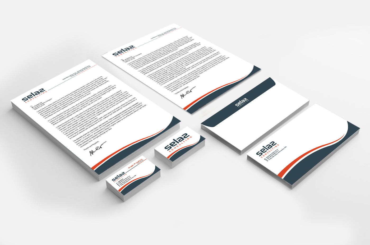 Stationery Design by kousik for Selas Consulting | Design #4180192