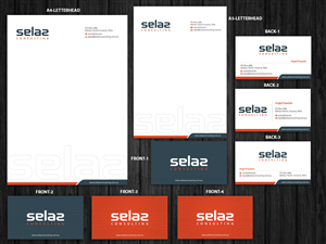 Stationery Design by Sarmishtha Chattopadhyay_loginchange for Selas Consulting | Design: #4193029