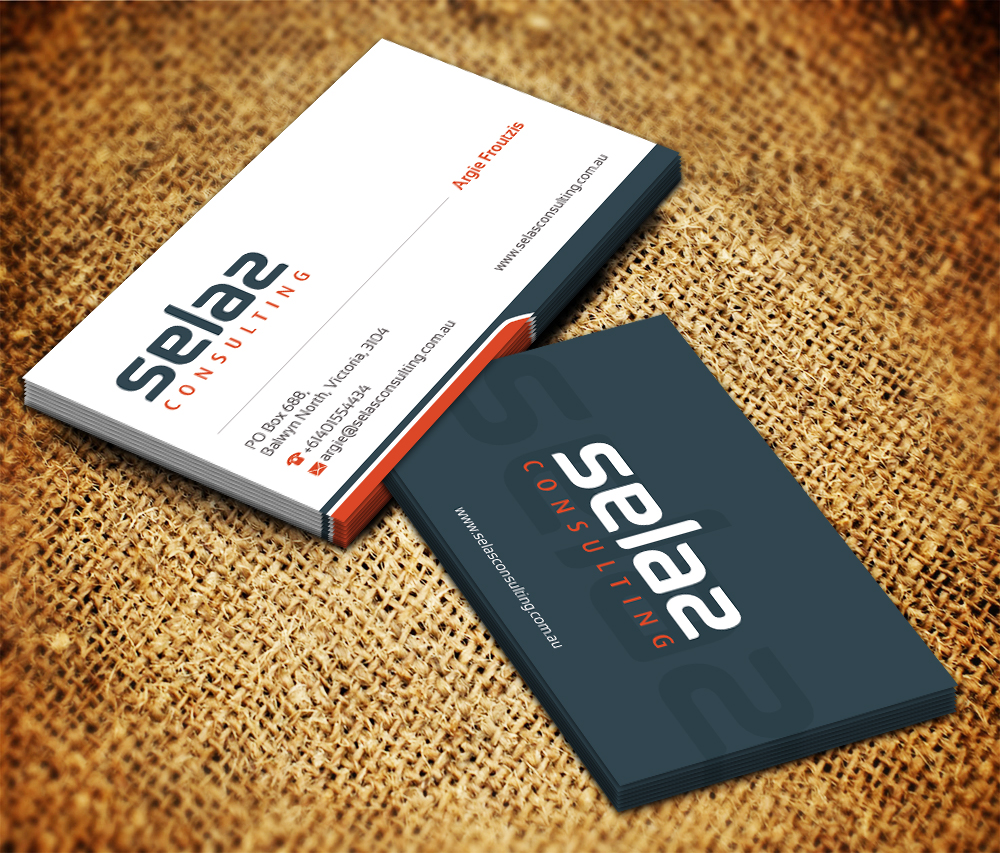 Stationery Design by Sarmishtha Chattopadhyay_loginchange for Selas Consulting | Design #4194896