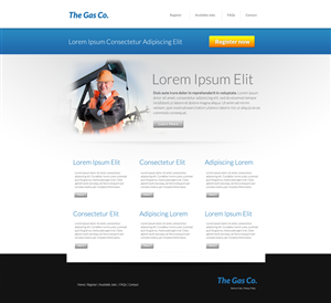 Web Design by an3 for ExIT | Design: #1169687